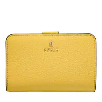 Кошелек furla camelia m compact wallet Furla, желтый