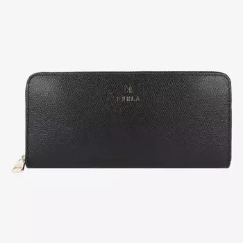 Кошелек Furla Camelia Zip Around Slim, черный