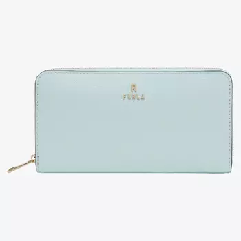 Кошелек Furla CAMELIA Zip Around Xl на молнии, голубой