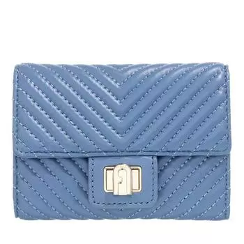 Кошелек furla pop star m compact wallet Furla, синий