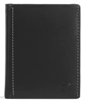 кошелек Генри из кожи ягненка Braun Bffel, черный