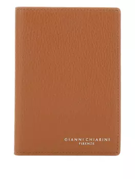 Кошелек GIANNI CHIARINI из зерненой кожи, коричневый