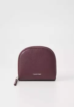 Кошелек GLIDE DOMED ZIP AROUND Calvin Klein, бордовый