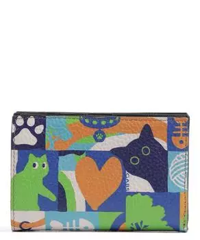 Кошелек gmoney14 с поп-принтом из зерненой телячьей кожи Gabs, мультиколор