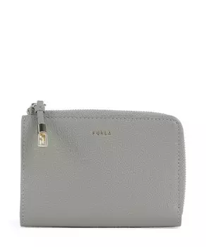 Кошелек Goccia m из зерненой кожи Furla, зеленый