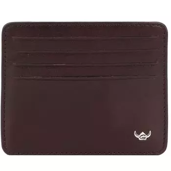 Кошелек Golden Head Colorado Kreditkartenetui RFID Schutz Leder 10 см, бордо