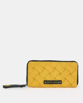 Кошелек горчичного цвета Caminatta, жёлтый