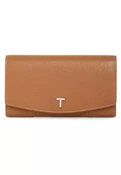 Кошелек GRAND ZIPP ROMY EN GRAIN Le Tanneur, светло-коричневый