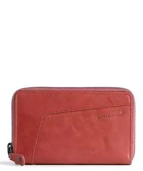 Кошелек Grandma's Luxury Club Betty RFID из зернистой яловой кожи Aunts & Uncles, красный