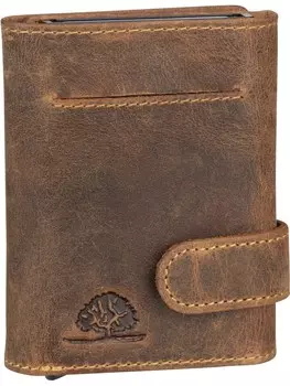 Кошелек Greenburry Kartenetui Vintage 1687, цвет Sattelbraun