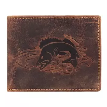 Кошелек GREENBURRY, темно-коричневый