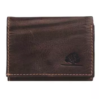 Кошелек Greenburry Tornado RFID Schutz Leder 9.5 см, цвет teak brown