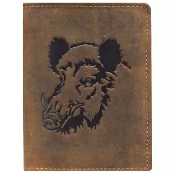 Кошелек Greenburry Vintage Keiler Leder 9,5 см, коричневый