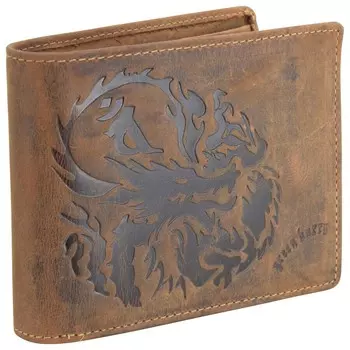 Кошелек GREENBURRY Wallet, коричневый
