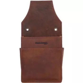 Кошелек Greenland Nature Montenegro Kellnerbrse Halter Leder 26,5 см, коричневый