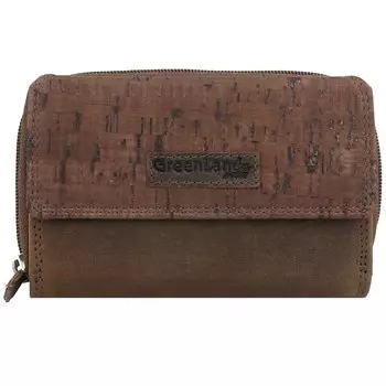 Кошелек Greenland Nature, темно коричневый
