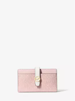 Кошелек Greenwich среднего размера с фирменным логотипом Michael Kors, мультиколор