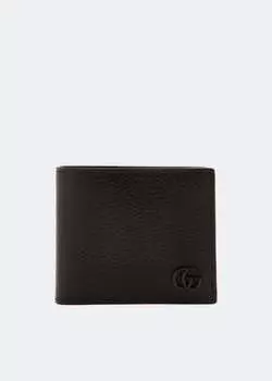 Кошелек GUCCI GG Marmont leather bi-fold wallet, черный