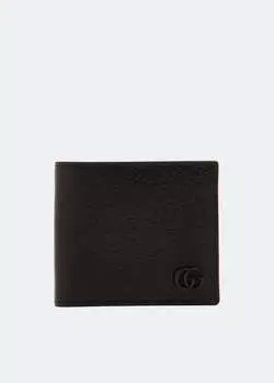 Кошелек GUCCI GG Marmont leather coin wallet, черный