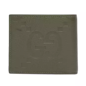 Кошелек Gucci Jumbo с логотипом GG, оливковый