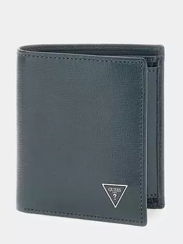 Кошелек GUESS Mito Saffiano, дымно-синий