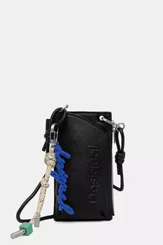 Кошелек Half Logo Milton Desigual, черный