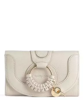 Кошелек Hana из зерненой козьей кожи See By Chlo, бежевый