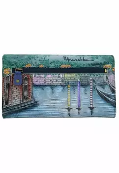 Кошелек HANDPAINTED ANUSCHKA, синий