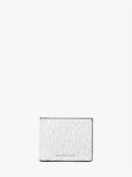 Кошелек Harrison с логотипом и футляром Michael Kors Mens, белый
