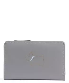 Кошелек Heritage с контуром собаки из мелкозернистой яловой кожи Radley London, серый