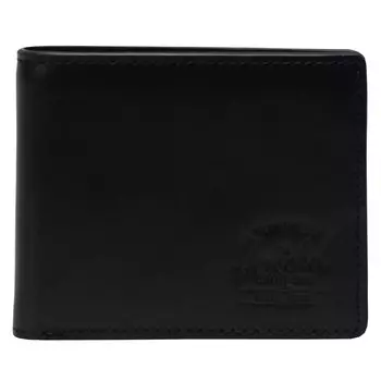 Кошелек Herschel Herschel Hank Leather RFID Wallet, черный