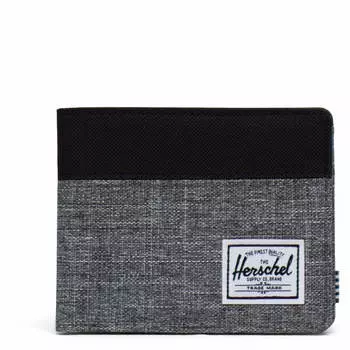 Кошелек Herschel Roy 6cc 11.5 см RFID, цвет raven crosshatch