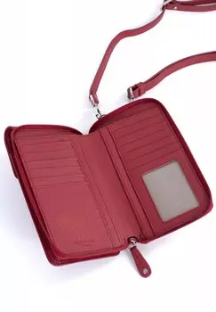 Кошелек Hexagona, темно-красный