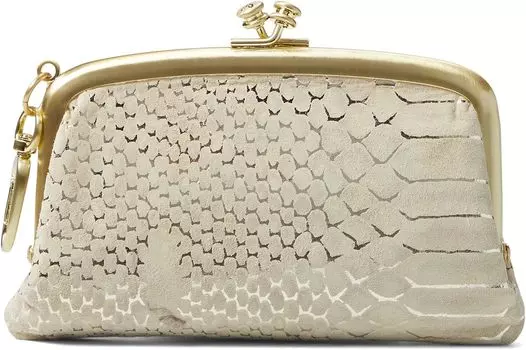 Кошелек HOBO Cheer, цвет Gold Filigree Exotic