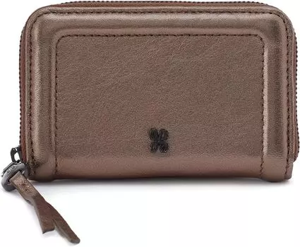 Кошелек HOBO Nila Small Zip Around, цвет Pewter