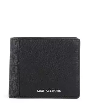 Кошелек Hudson из канвы Michael Kors, черный