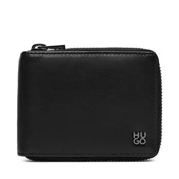 Кошелек Hugo StckZip, черный