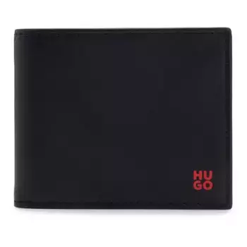 Кошелек HUGO Tibby 10272879 01 Trifold, черный