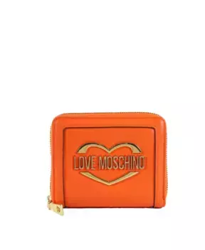 Кошелек и визитница — модель jc5623pp1gld1 Love Moschino, оранжевый