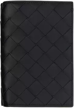 Кошелек Intrecciato среднего размера, складывающийся в два раза Bottega Veneta