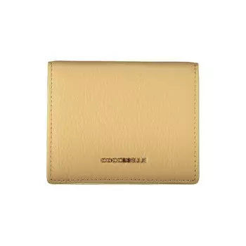 Кошелек из бежевой кожи Coccinelle