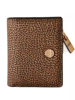 Кошелек из борбонской кожи Borbonese, коричневый