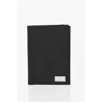 Кошелек из черной коровьей кожи Corneliani, Black