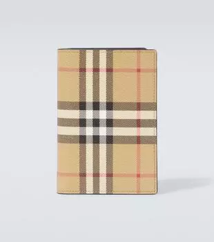 Кошелек из искусственной кожи Burberry, бежевый