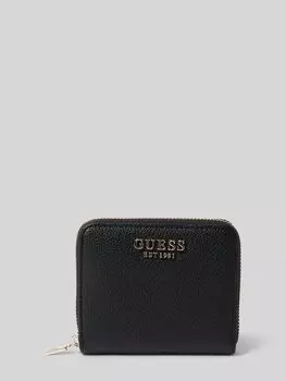Кошелек из искусственной кожи, модель «LAUREL» Guess, черный