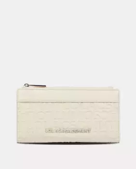 Кошелек из искусственной кожи с монограммой Lola Casademunt, цвет Crudo