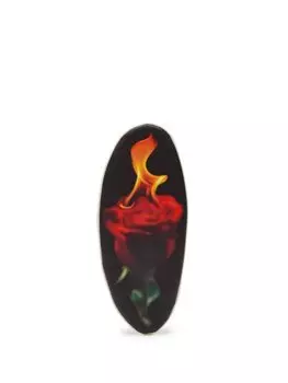 Кошелек из искусственной кожи с принтом Rose Undercover, черный