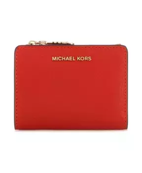 Кошелек из коралловой кожи Michael Kors, красный