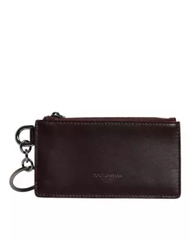 Кошелек из коричневой телячьей кожи с логотипом DG Dolce & Gabbana
