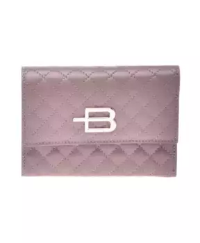 Кошелек из кожи черного телесного цвета Baldinini, фиолетовый